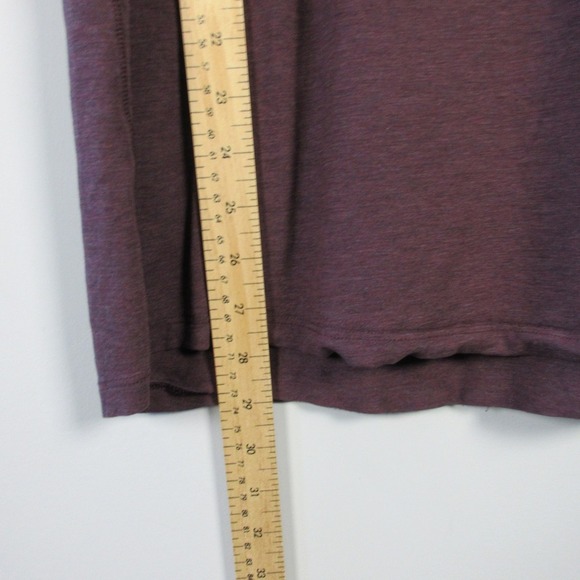 Lululemon 5 Year Basic Tee XL Men Purple Everyday Stretch Comfort Athleisure 188 - Picture 5 of 8